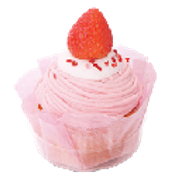 Strawberry Cupcake emoji