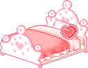 Pink Bed emoji