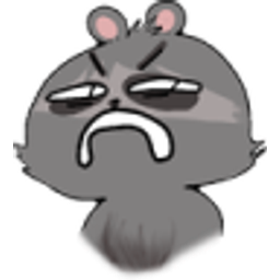 Mouse Unimpressed Sigh emoji