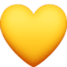 Yellow Heart emoji
