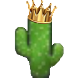 Cactus King emoji