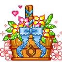 Flower Basket emoji