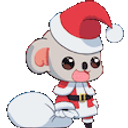 Koala Santa emoji