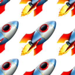 Rocket Pattern emoji