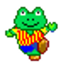 Frog Clothed emoji