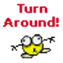 Turn Around emoji