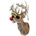 Superchill Christmas emoji