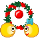 Wreath Kiss emoji