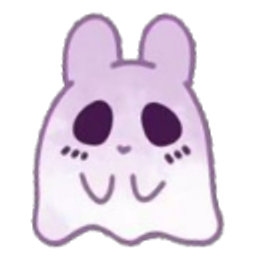 Ghost Bunny emoji