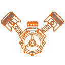 Orange Motor emoji