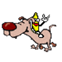 Banana Ridedog emoji