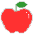 Apple Red emoji