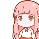 Pink Hair Girl Smile emoji