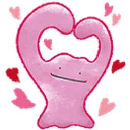 Ditto Heart emoji