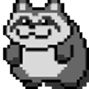 Raccoon Roll emoji