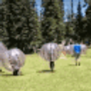 Bubble Soccer Collision emoji