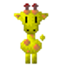 Giraffe Love emoji