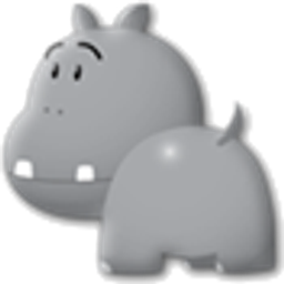Coy Hippo emoji