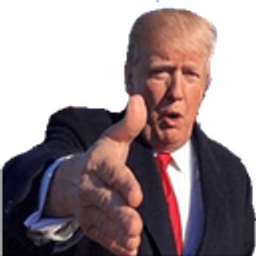 Trump Handshake Offer emoji