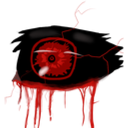 Bloodshot emoji