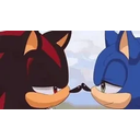 Kissahomieftsonicandshadowthehedgehog emoji