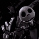Jack Skellington Wave emoji