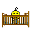 Crib Babyboy emoji