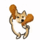 Dancing Shibe emoji