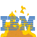 Ibm Fire emoji