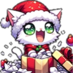 Kittensanta2q emoji