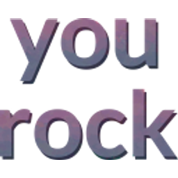 You Rock Purple emoji