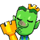 Royale Goblin Win emoji