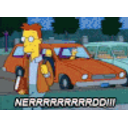Simpsons Nerd Homer emoji