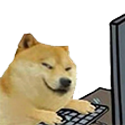 Doge Hacker emoji