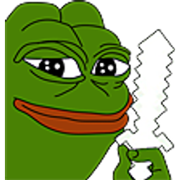 Pepewhitesword emoji