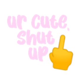 Cuteshutup emoji