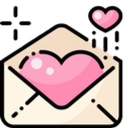 Envelope Heart Balloon emoji