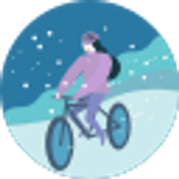 Winterbike emoji
