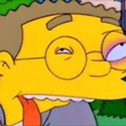 Waylon Smithers Bee Sting emoji