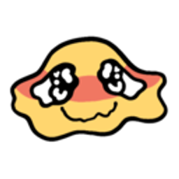 Melting Blush emoji