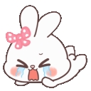 Bunny Crying emoji