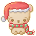 Chistmasbear1q emoji