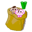 Grocery Bag Kao emoji