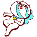 GIF Cat Crying emoji