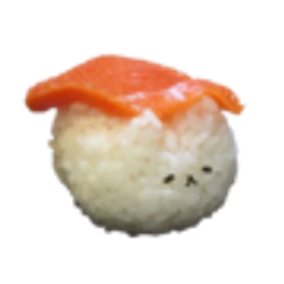 Cat Sushi Salmon emoji