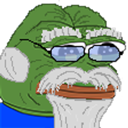 Pepe Hipster Glasses Beard emoji