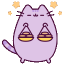 Pusheen Libra emoji