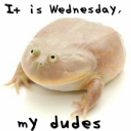 Itiswednesdaymydudes emoji