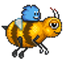 Knuddels Bee emoji