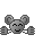 Mouse Excited emoji